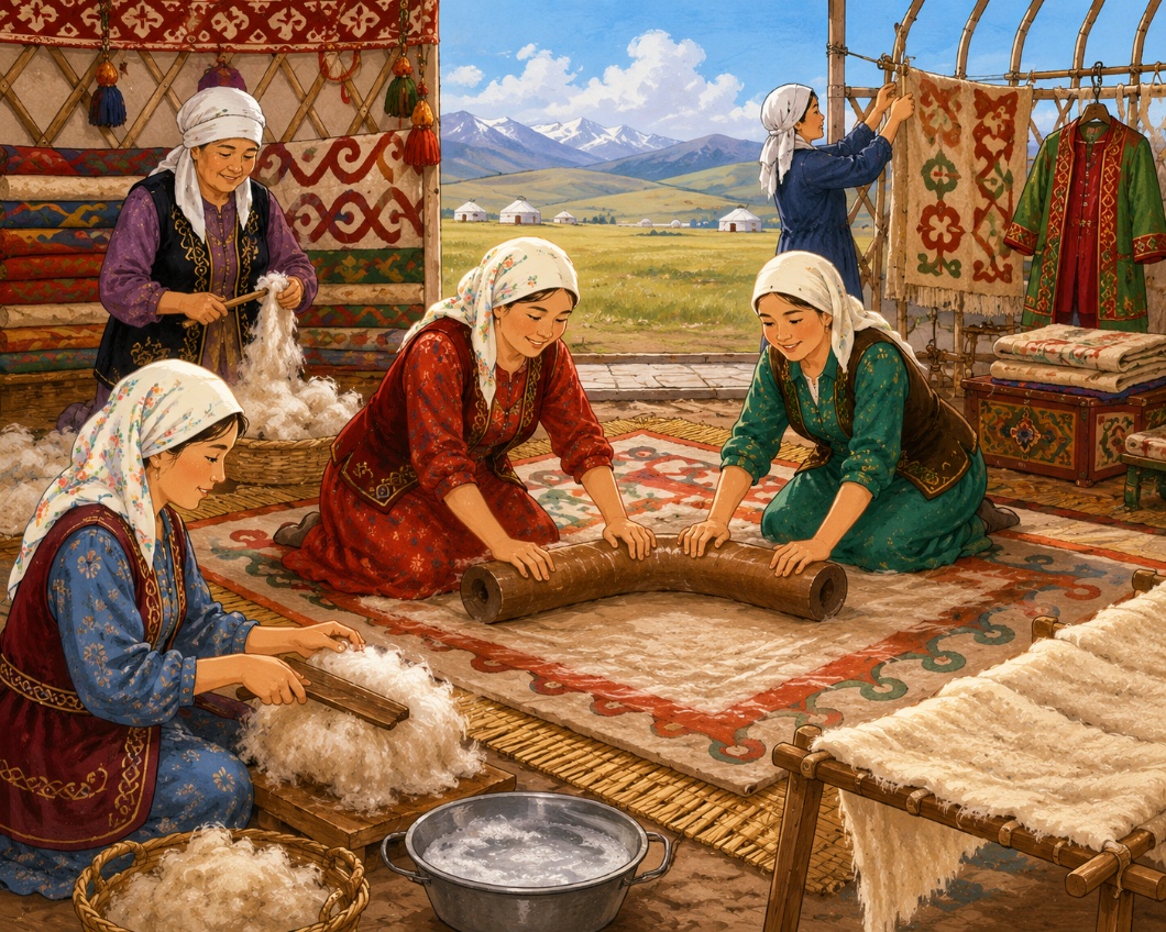 Киіз басу